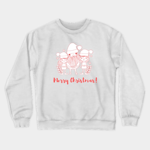 Merry Christmas Shirts Christmas Gift Crewneck Sweatshirt by yayashop